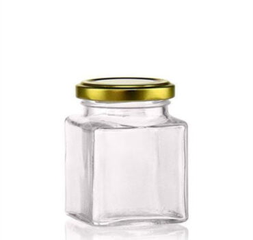 Borcan marturie 106 ml Patrat