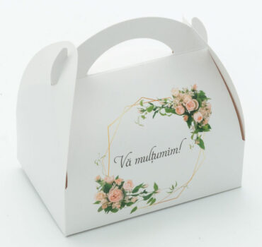 Cutie de prajitura florala CP101