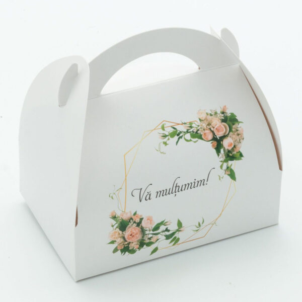 Cutie de prajitura florala CP101