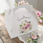 Cutie de prajitura florala CP203 - imagine 2