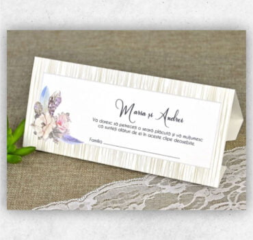 Plic de bani floral 5613