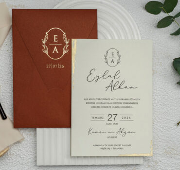 Invitatie de nunta eleganta 9248