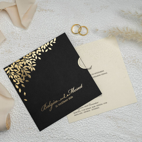 Invitatie de nunta eleganta 9253