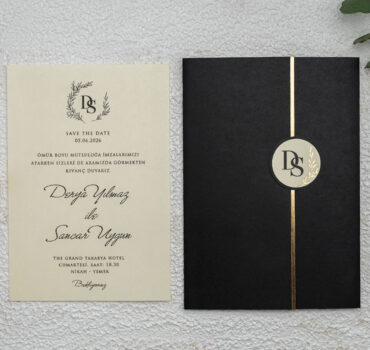 Invitatie de nunta eleganta 9266