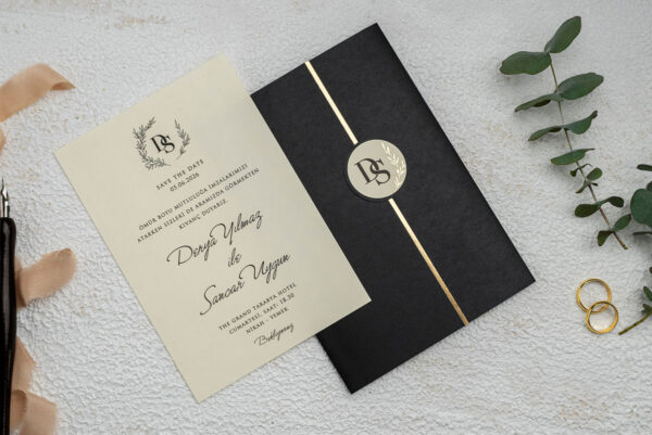 Invitatie de nunta eleganta 9266 - imagine 2