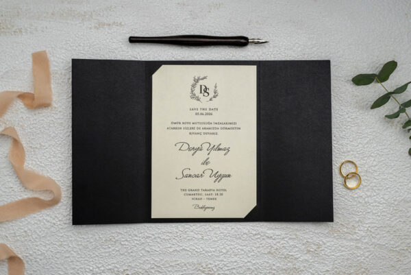 Invitatie de nunta eleganta 9266 - imagine 3