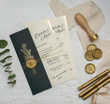 Invitatie de nunta eleganta 9279