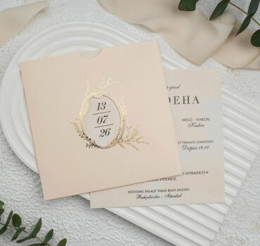 Invitatie de nunta eleganta 9285