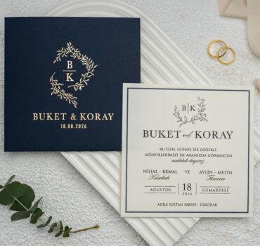 Invitatie de nunta eleganta 9287