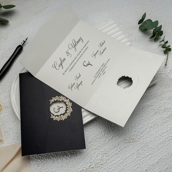 Invitatie de nunta eleganta 9318