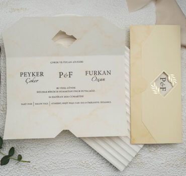 Invitatie de nunta eleganta 9326