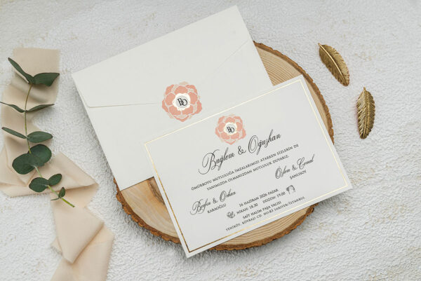 Invitatie de nunta eleganta 9329 - imagine 2