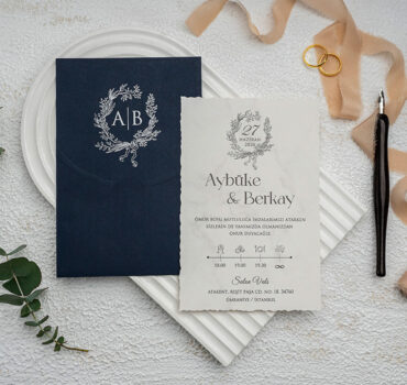 Invitatie de nunta eleganta 9336