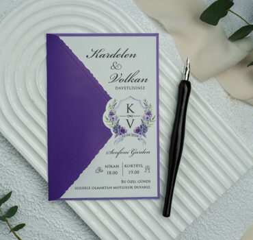 Invitatie de nunta eleganta 9351