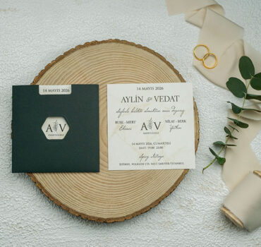 Invitatie de nunta eleganta 9358