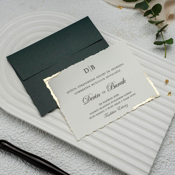 Invitatie de nunta eleganta 9319 - imagine 2