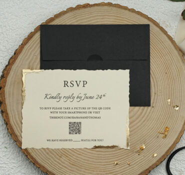 Invitatie de nunta eleganta 9321