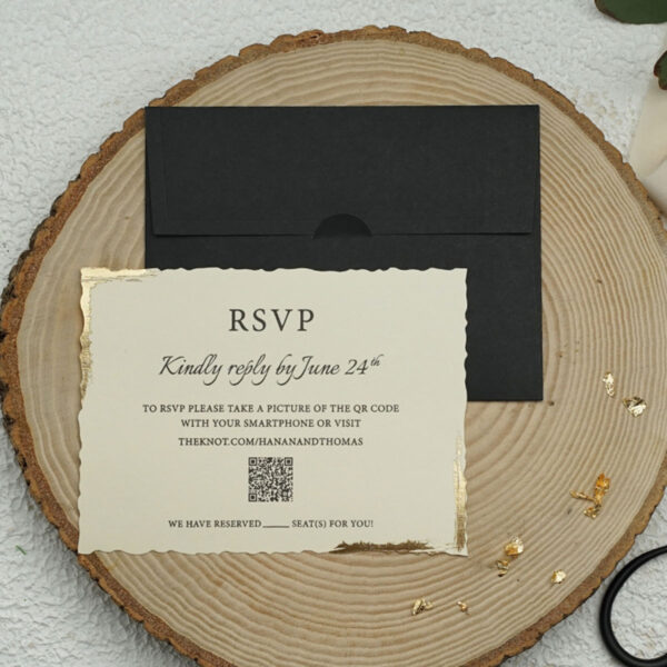 Invitatie de nunta eleganta 9321