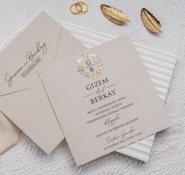 Invitatie de nunta moderna 9227