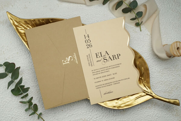 Invitatie de nunta moderna 9252 - imagine 2