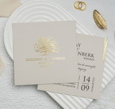 Invitatie de nunta moderna 9256