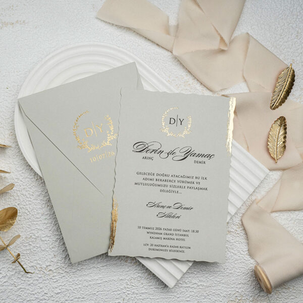 Invitatie de nunta moderna 9263