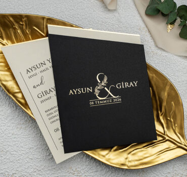 Invitatie de nunta moderna 9275