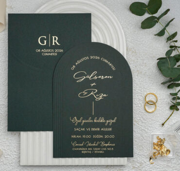 Invitatie de nunta moderna 9372