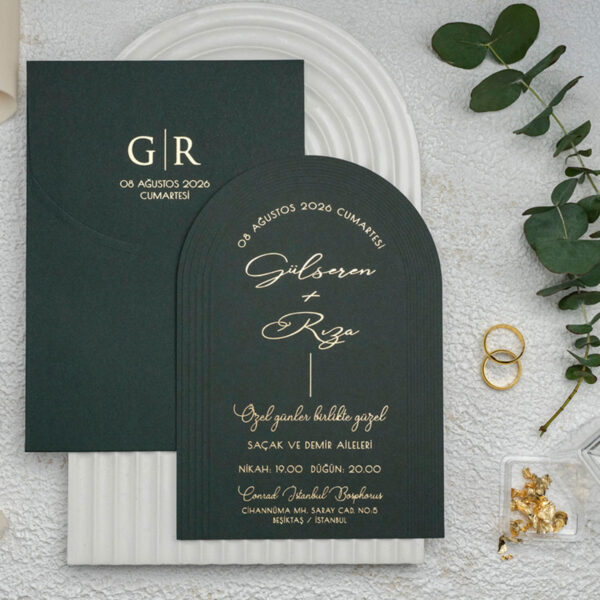 Invitatie de nunta moderna 9372