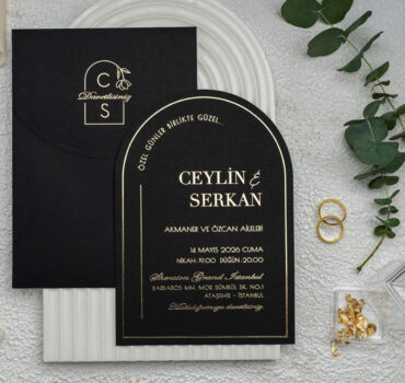 Invitatie de nunta moderna 9373
