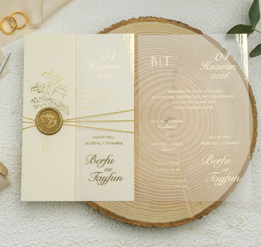 Invitatie de nunta plexiglas 9277