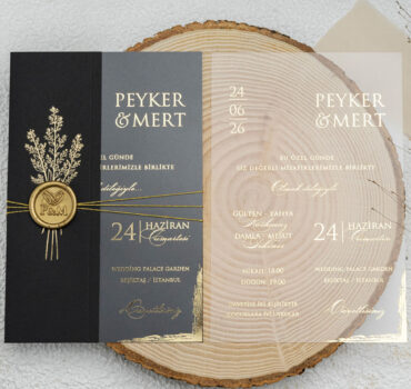Invitatie de nunta plexiglas 9278