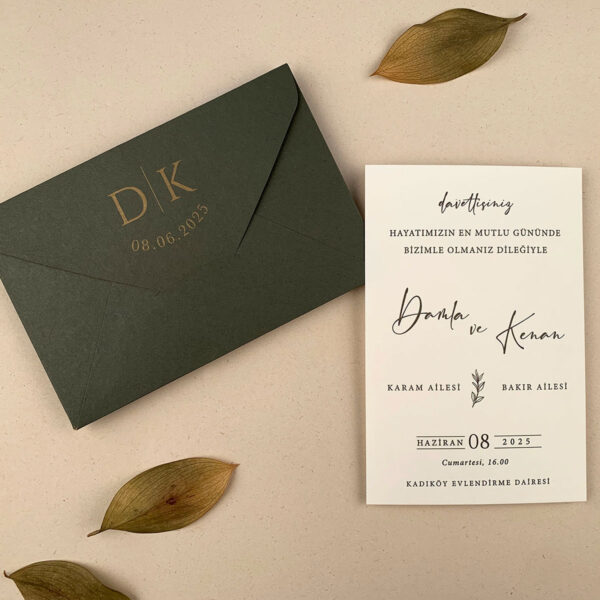 Invitatie de nunta clasica 12258