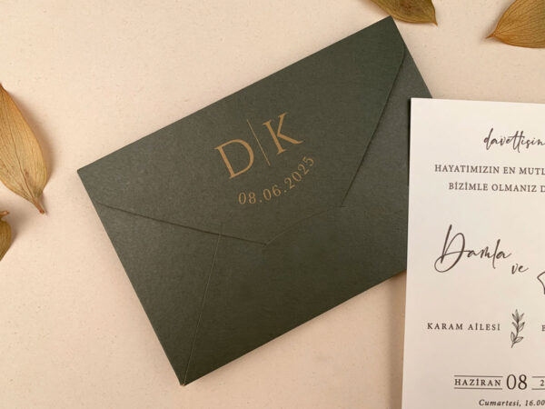 Invitatie de nunta clasica 12258 - imagine 2