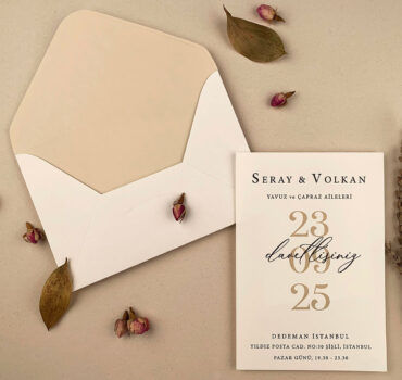 Invitatie de nunta clasica 12263