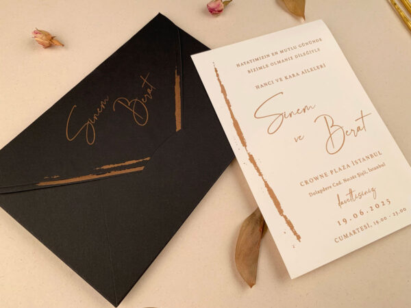 Invitatie de nunta clasica 12268 - imagine 3
