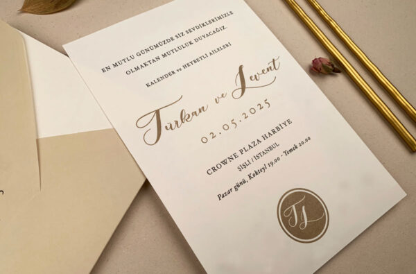 Invitatie de nunta clasica moderna 12256 - imagine 3