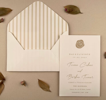 Invitatie de nunta clasica retro 12257