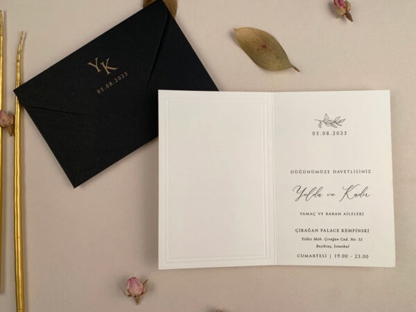 Invitatie de nunta cu mire si mireasa 12277 - imagine 4