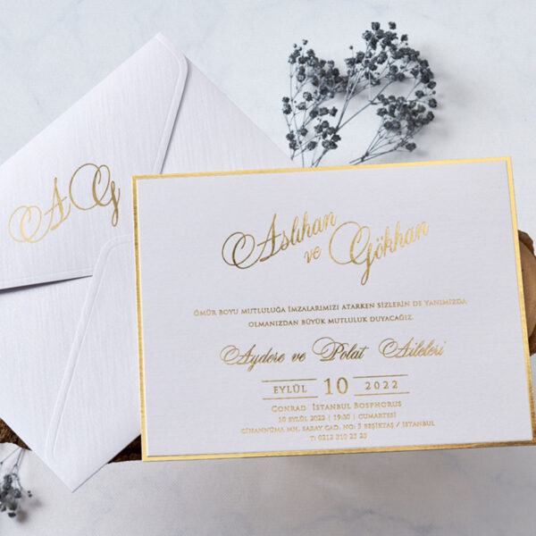 Invitatie de nunta eleganta 1179