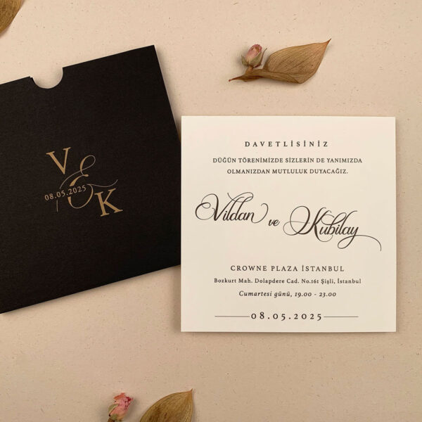 Invitatie de nunta eleganta 12262