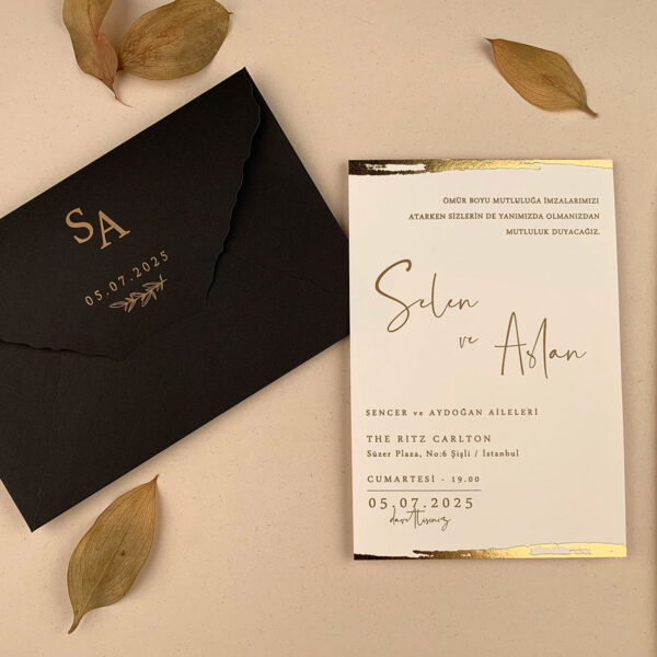 Invitatie de nunta eleganta 12267