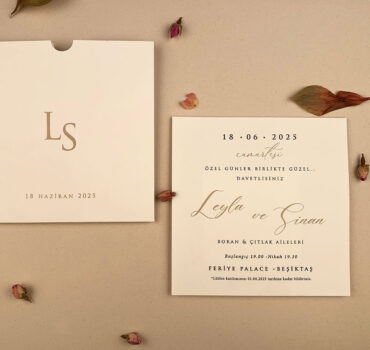 Invitatie de nunta eleganta 12276