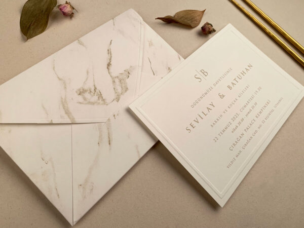 Invitatie de nunta moderna 12280 - imagine 2