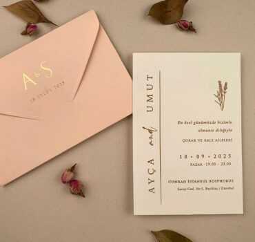 Invitatie de nunta moderna 12287