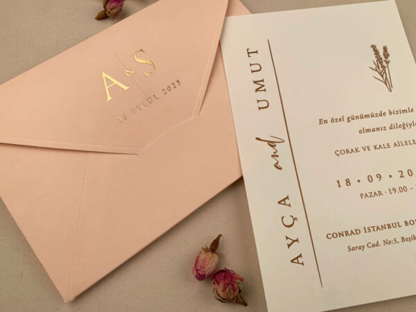 Invitatie de nunta moderna 12287 - imagine 3