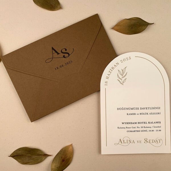 Invitatie de nunta rustica 12250