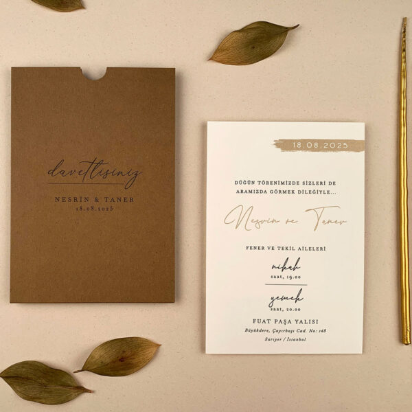 Invitatie de nunta rustica 12251