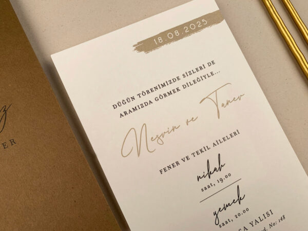 Invitatie de nunta rustica 12251 - imagine 3