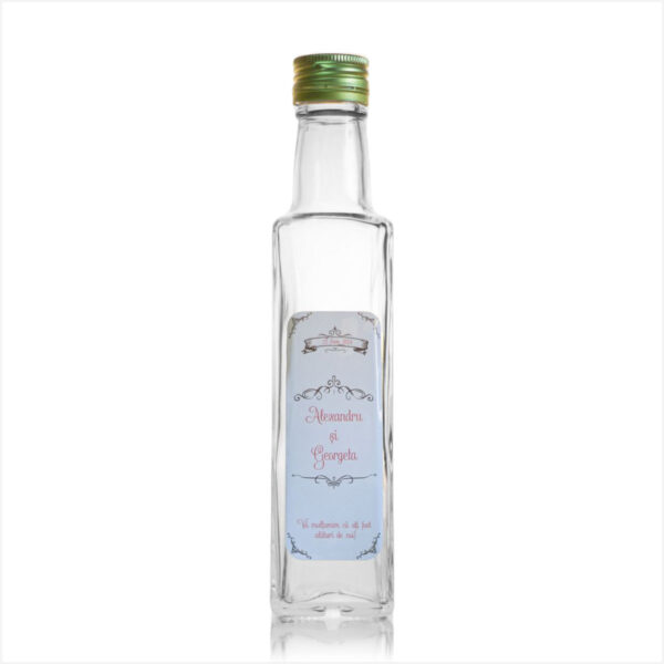 Sticla marturie nunta 200 ml Runa - imagine 5